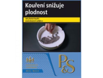 Cigarety PS Blue 22 ks - karton 8 krabiček