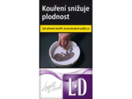 Cigarety LD Violet Slim - karton 10 krabiček