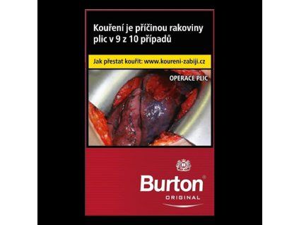 Cigarety Burton - karton 10 krabiček