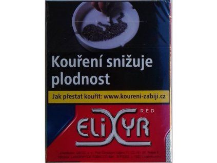 Cigarety Elixyr Red 38 - karton 5 krabiček
