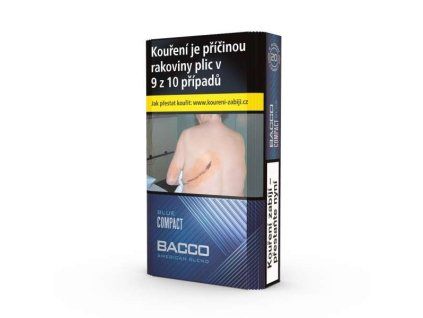Cigarety Bacco Compact Blue - karton 10 krabiček