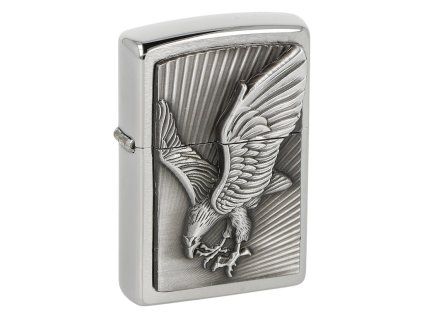 Zapalovač Zippo Eagle, broušený