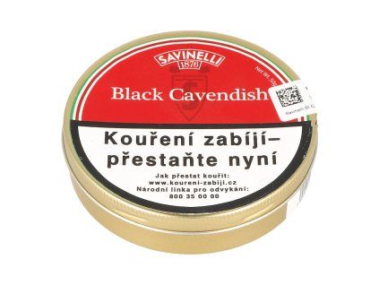 Dýmkový tabák Savinelli Black Cavendish 50g TT