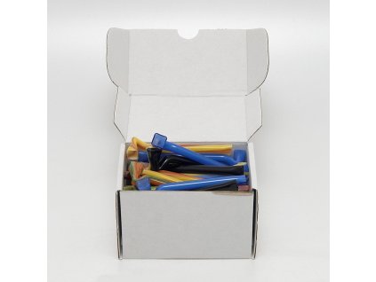 Skleněnka Bafka barevná, 9cm