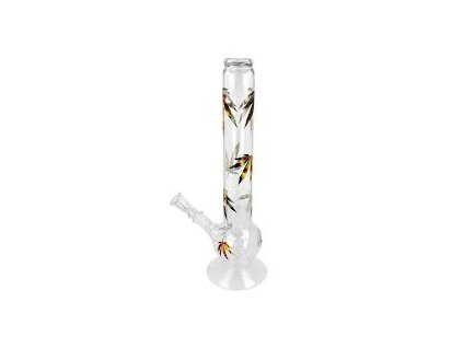 Skleněný bong Bouncer Multi Leaf colored, 38cm (- -)