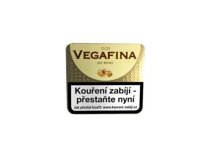Doutníky Vegafina Mini Filter aroma (20 ks)