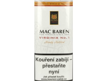 Dýmkový tabák Mac Baren Virginia No.1, 50g (- -)