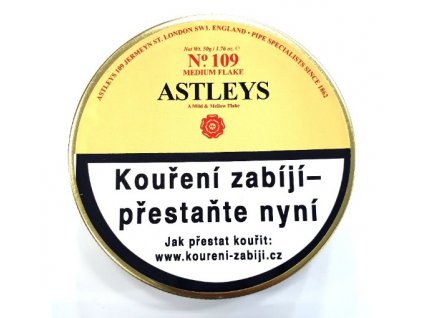 Dýmkový tabák Astleys No.109 Medium Flake, 50g