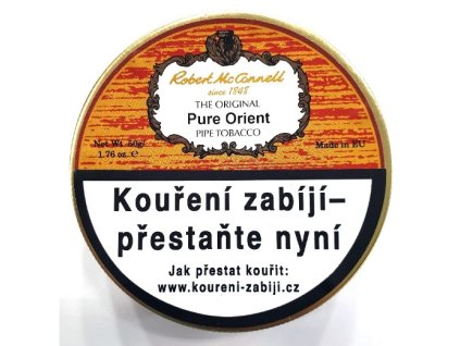 Dýmkový tabák Robert McConnell Pure Orient, 50g (- -)