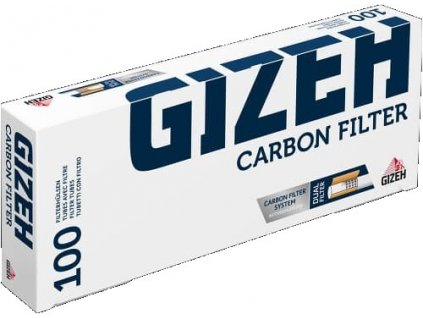Cigaretové dutinky Gizeh Silver Tip Carbon 100