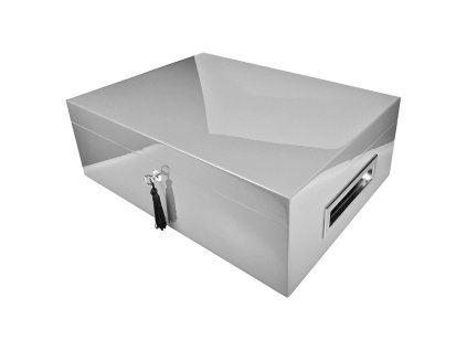 Humidor na doutníky Villa Spa světle šedý