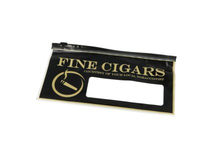 Sáček na doutníky Fine Cigars, plastový