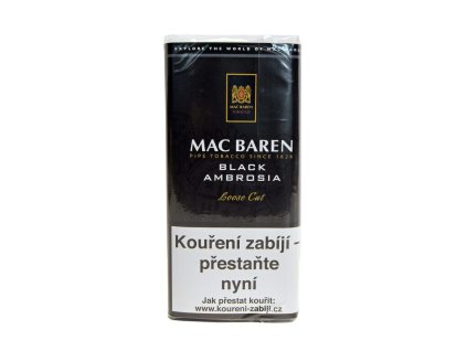 Dýmkový tabák Mac Baren Black Ambrosia, 50g/F