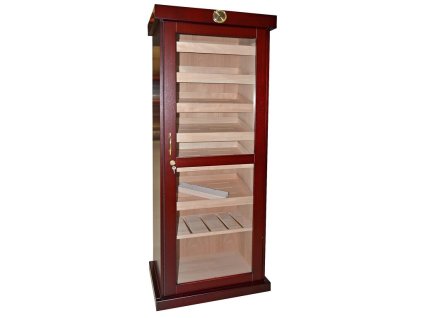 Humidor na doutníky skříňový Cabinett brown, 178x68x44cm