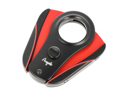 Doutníkový ořezávač Angelo Red Ring, 25mm