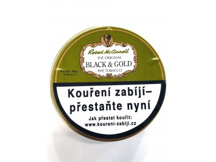 Dýmkový tabák Robert McConnell Black and Gold, 10g