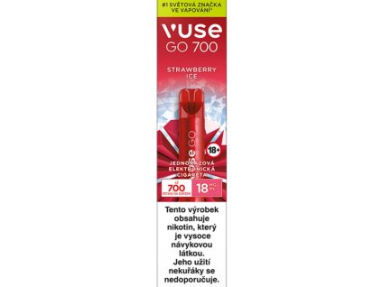 Vuse GO 500 Strawberry Ice, 20mg