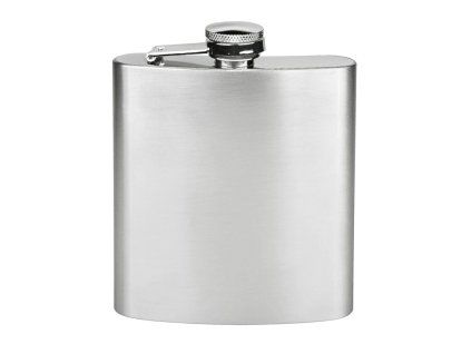 HIP FLASK BROUŠENÁ 7 OZ (-- --)