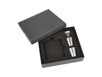 Hip Flask kazeta, 6oz, 2cups