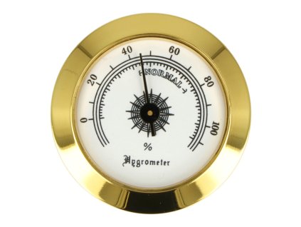 Vlhkoměr Angelo se suchým zipem, 50mm, zlatý (- -)