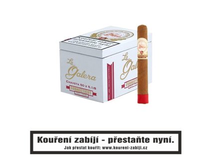 DOUTNÍKY LA GALERA CONNECTICUT ROBUSTO CHAVETA, 20KS (-- --)