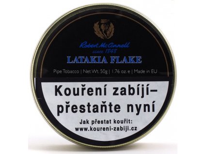 Dýmkový tabák Robert McConnell Latakia Flake, 50g