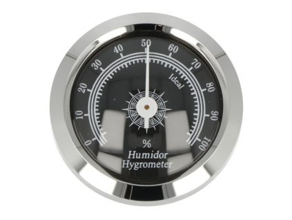 Vlhkoměr Angelo, 46mm, chrom