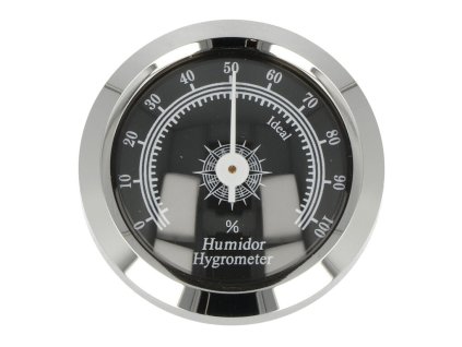 Vlhkoměr Angelo, 46mm, chrom
