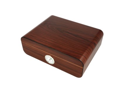 Humidor na doutníky Angelo hnědý 25D, 28x21x9,5cm