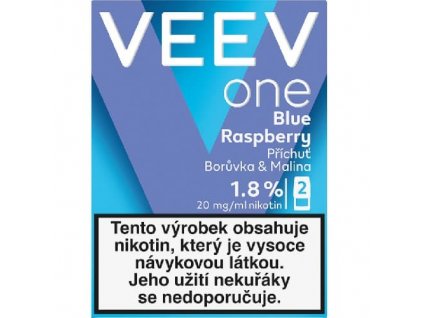 VEEV ONE Blue RaspBerry menthol 1,8% 2x2ml