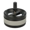 Cigaretový popelník kovový otočný Carbon/Grey, 9cm