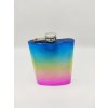 Likérka Hip Flask 240 ml duhová metalíza