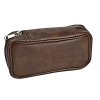 Pouzdro na 2 dýmky etue Angelo, hnědé (-- --)