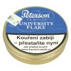 Dýmkový tabák Peterson University Flake 50g TT