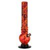 Bong akrylový 30 cm Skull Orange