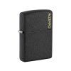 ZIPPO#236ZL BLACK CRACKLE ZL