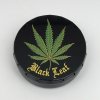 Krabička Click-Clack Black Leaf černý plech