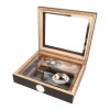 Humidor na doutníky Set 15D černý, 26x22x7cm (- -)
