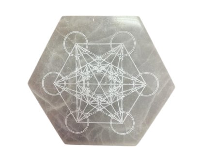 Selenit podložka Metatron 18 cm