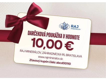 Darčeková poukážka 10€