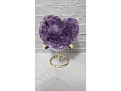 Ametyst srdce 1