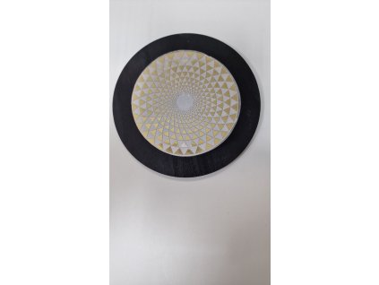 Selenitová podložka 10 cm - zlata mandala