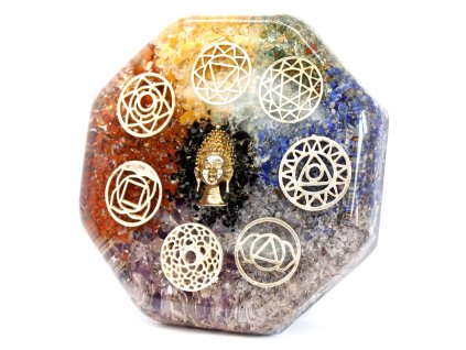 Orgonitový disk - Budha, čakra