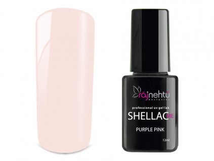 UV gel lak Shellac Me 12ml - Powder Pink