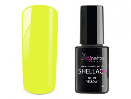 UV gel lak Shellac Me 12ml - Neon Yellow