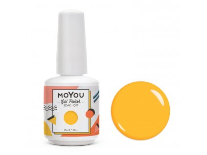 MoYou Premium Gel lak - Yellow Rain Coat 15ml