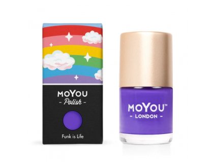 Razítkovací lak na nehty - Funk Is Life 9ml