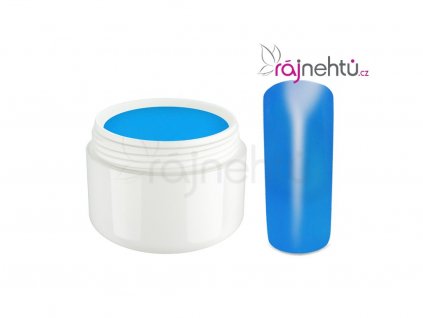 Raj nechtov Farebný UV gél NEON - Blue - Modrý 5ml