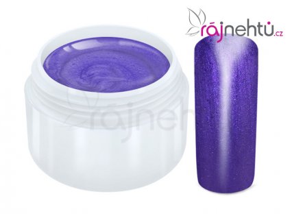 Raj nechtov Farebný UV gél METALLIC - Violet 5ml