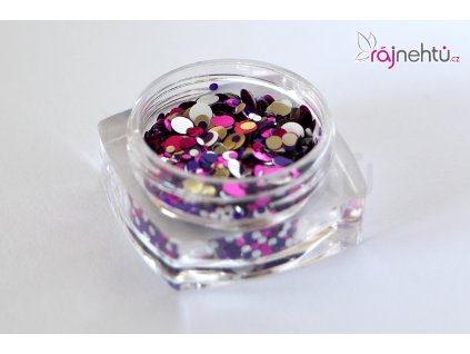 Zdobenie na nechty - mini pehy mix č.3